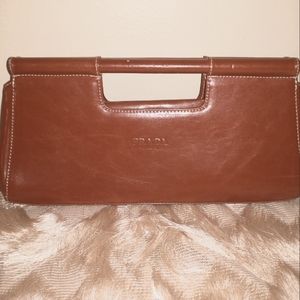 Leather handbag